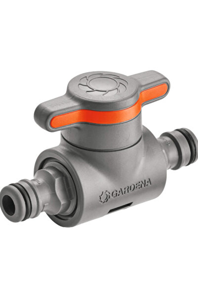 Gardena 18266-50 Intermediate Connector with Tap, Grey