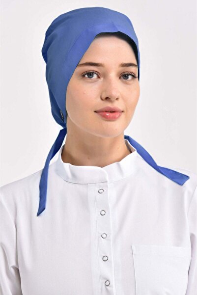 Owlet Medikal Bonetă chirurgicală albastră pentru hijab