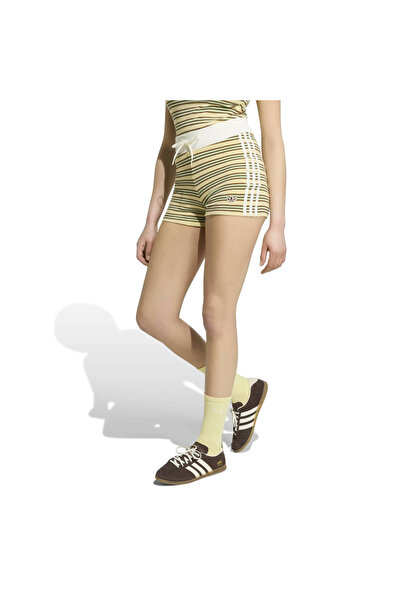 adidas Women's Yellow Shorts Booty Shorts Ky8120