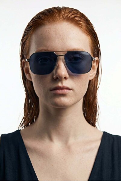 Bilge Karga Holdor Silver Blue Sunglasses