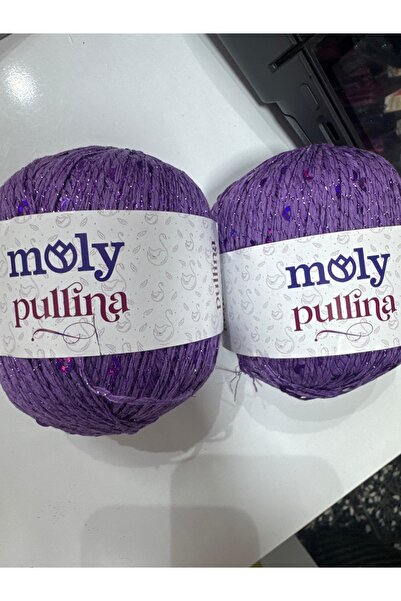 opsiyonel Moly Simli pullu koton ip 2 adet