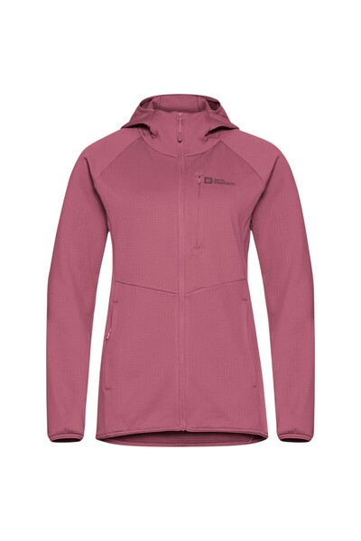 Jack Wolfskin Дамски суичър Kolbenberg FW 2025 - Розов - М