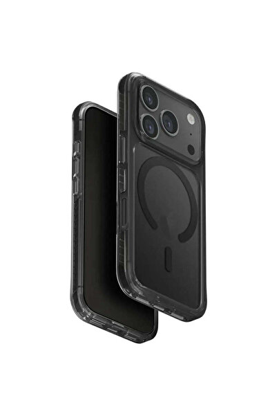 uniq Carcasă de încărcare Combat pentru iPhone 17 Pro cu Magclick - negru