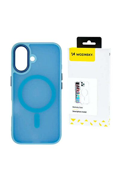WOZINSKY Husă fashion cu MagSafe pentru Samsung Galaxy S24 FE - Albastru