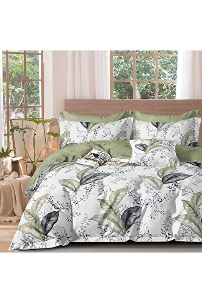 Beauty Home Σετ σεντόνια υπέρδιπλα με λάστιχο Art 12277 Adelina 165x200+30 Λαδί