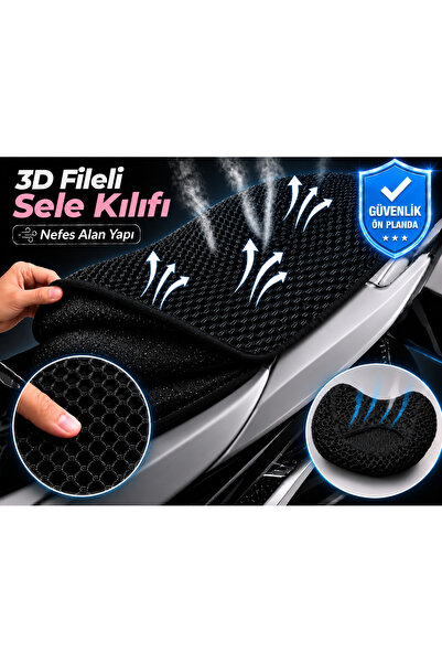 Vi Caro Husă pentru șa motocicletă Revolt RS6 Husă pentru șa cu plasă 3D Prot...