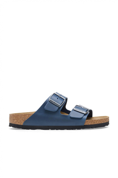 Birkenstock Blue Arizona Soft Footbed Unisex Slippers