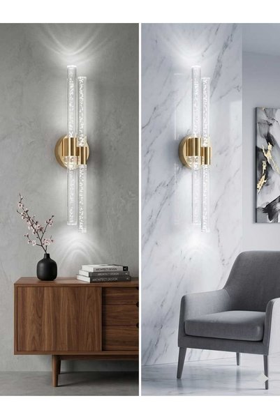 BACKHOME Bubbleflux Dubble Large 51 cm Modern Design Led Sconce - Wall Lamp - Gold - Electric - White Led