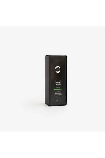 Solidu Ulei pentru barba cu avocado si ulei de migdale 30ml