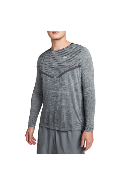 Nike Bluza alergare barbati Dri-FIT ADV TechKnit-Gri-XXL