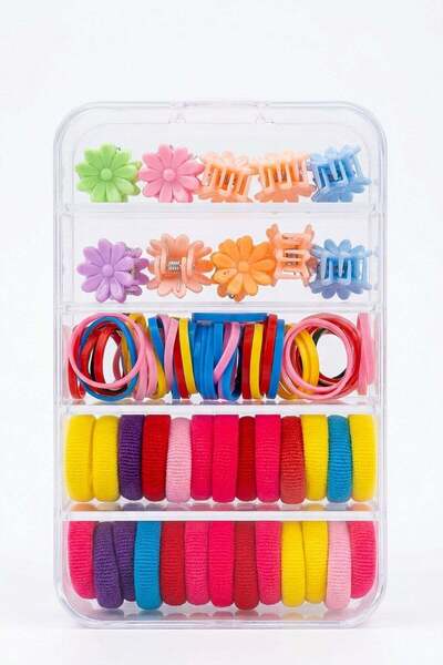 dinamik çocuk Cutie pentru agrafe de păr pentru fete 10cm x 7cm Organizator t...
