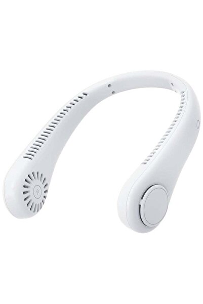 Generic Portable Hanging Neck Fan USB Rechargeable Bladeless Neck Fan – Hands...