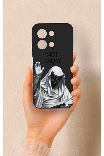 Vip Case Redmi 15C 4G Uyumlu Not Today Desenli Silikon Kılıf