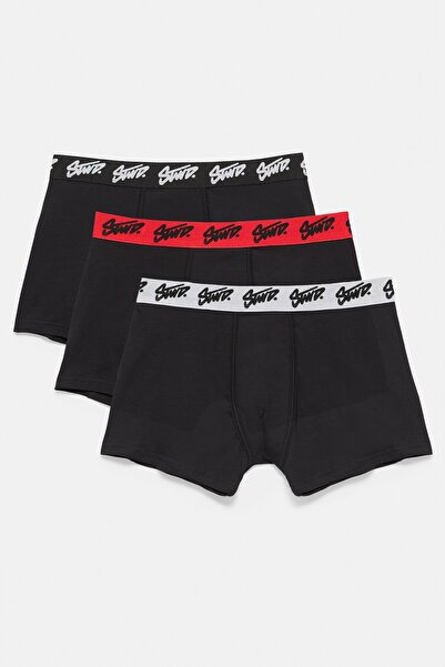Pull & Bear 3'lü boxer paketi