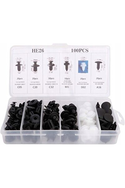 OEM Set Agrafe Pentru Tapiserie, Material Plastic De Inalta Calitate, 5 Tipur...