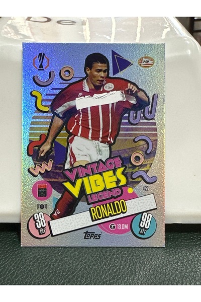 Match Attax Phenomenon ronaldo vintage vibes legend topps