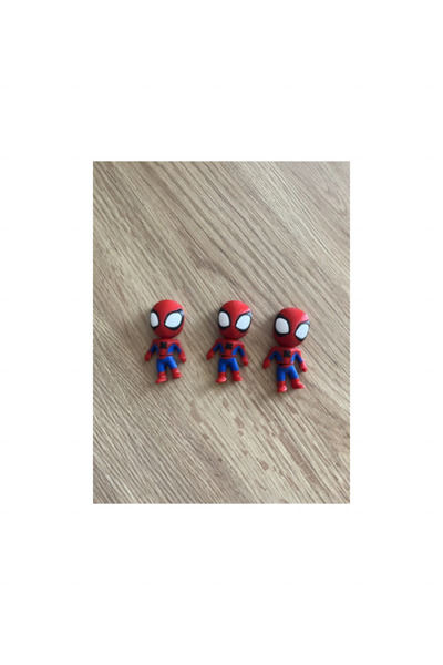 3D Baskı Süper Kahraman Mini Figür Anahtarlık 1 adet