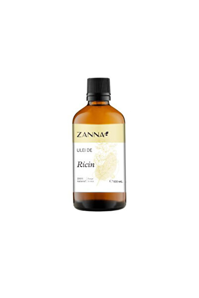 ZANNA Ulei de Ricin Presat la Rece Zanna, 100 ml
