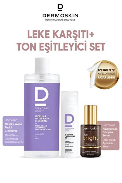 Dermoskin Hassas Ciltler İçin Makyaj Sonrası Onarıcı Bakım Seti