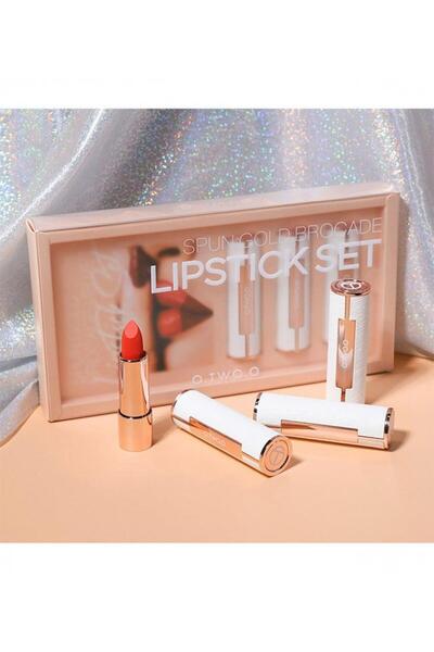 MABY Spun Gold Brocade Lipstick Set 3 Pieces