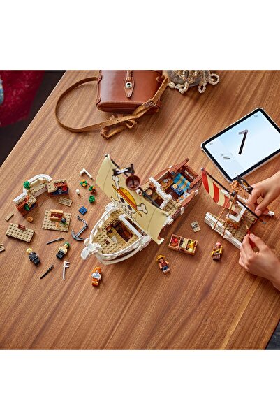 LEGO ONE PIECE The Going Merry Pirate Ship Toy - Play & Display Boat Model wi...