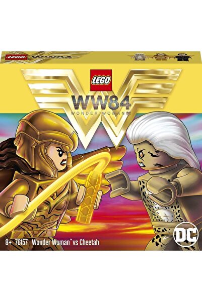 LEGO مجموعة بناء دي سي وندر وومان ضد ذا شيتي 76157 (371 قطعة)