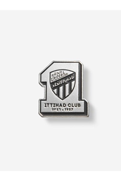 Ittihad دبوس شعار الاتحاد - فضي
