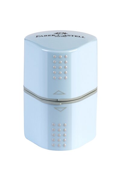 Faber Castell Ascuțitoare triplă Grip 2001 Bleu Sky Faber-Castell.