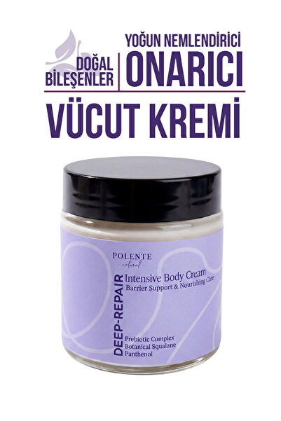 Polente Natural Deep-Repair Intensive Body Cream - Yoğun Nemlendirici ve Onar...