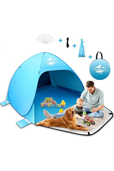 OEM Cort de Plajă Pop-up, Pentru Familie, Auto-Desfacere, Pentru 2-4 Persoane...