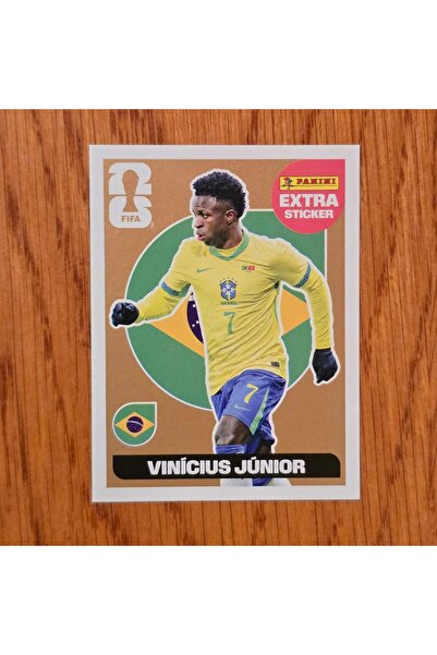 Panini Fwc 2026 Vinicius Junior Extra Sticker Bronze Sticker