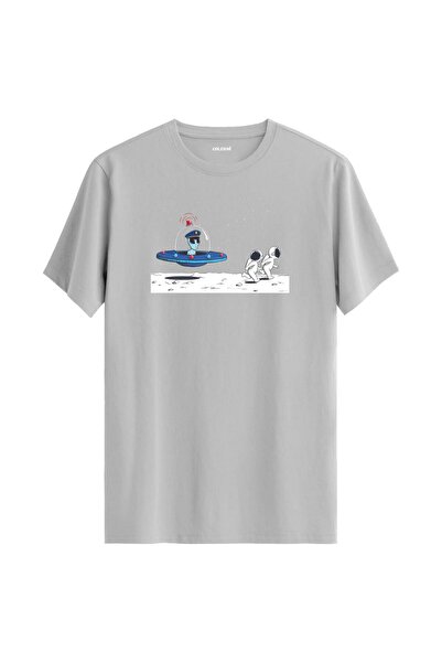 Colermi Astronaut and Ufo T-Shirt