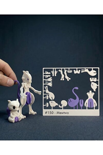 You Toys Pokemon Fun Puzzle Collection / Mewtwo / Unassembled Figure Toy