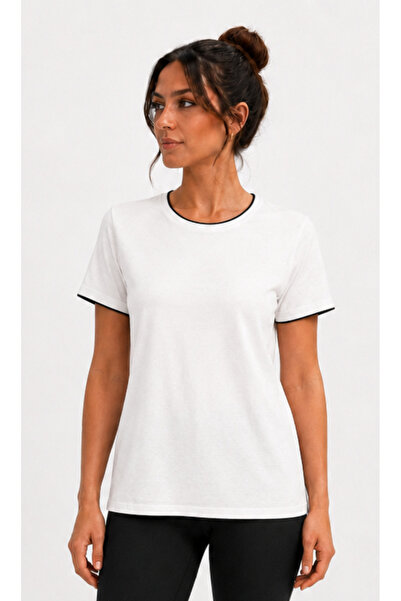 QYA Clothing TRICOU BASIC 100% BUMBAC CU FORMĂ LARGĂ