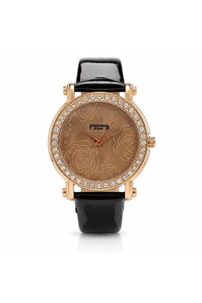Watch Ceas dama, Casual, Francesca di Geneva, Negru, FF294
