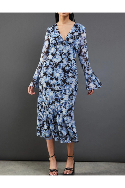Evendi Rochie medie, Albastru