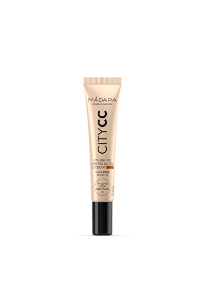 Mádara CITY CC Nemlendirici, Anti-pollution, SPF15 Güneş Korumalı CC Krem 15ml