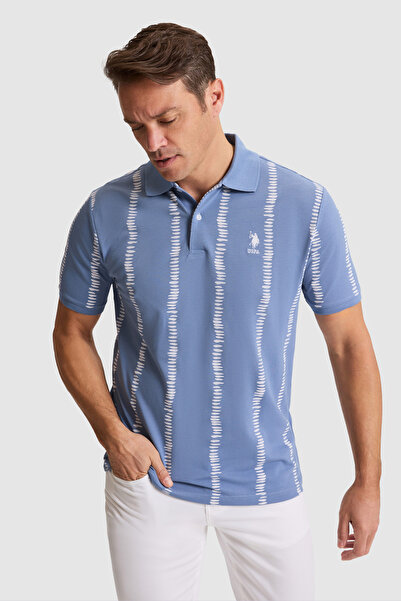 U.S. Polo Assn. Erkek İndigo Tişört 50326977-VR028