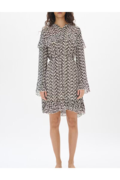 Evendi Rochie scurta, Negru/Crem