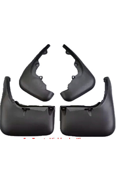 Best Auto Vest Set aparatori noroi Toyota Highlander 2008-2011, Fata Spate, 4...