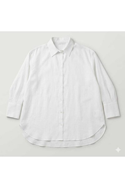 NİDİBAY Oversize Standard Long Sleeve Basic Shirt