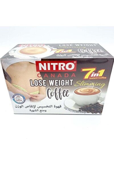 NITRO CANADA 7 in 1 Coffee Slimming Lose Weight - 12 Sachets