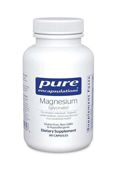 Top Choice Pure Encapsulations Magnesium Glycinate Supplement 90 Capsules