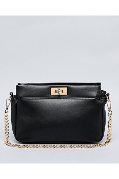 R&B Solid Shoulder Bag