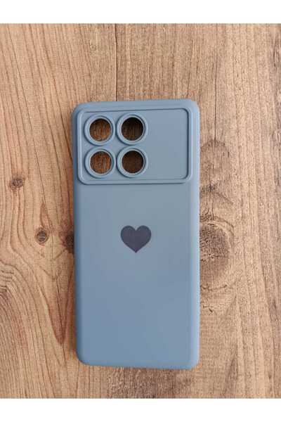 Newon Poco X6 Pro 5g Heart Printed Inside Velvet Silicone Launch Phone Case (...
