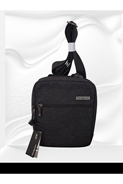 HEDGREN Walker Blended Vertical Crossbody Asphalt - Τσαντάκι Ωμου.