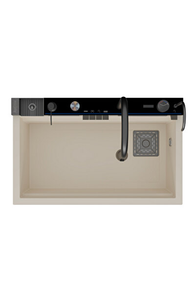 RealStone Viktoria Akıllı Evye - Krem