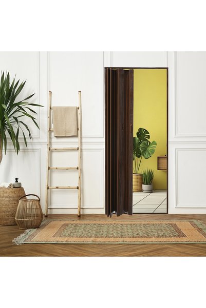 Moli Katlanır Suya Dayanıklı PVC Akordiyon Kapı Meşe 85x203x6 cm