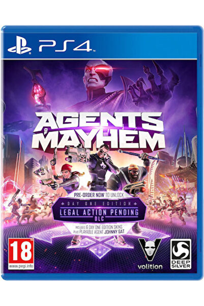 Deep Silver Agents Of Mayhem PS4 Παιχνίδι (Μεταχειρισμένο)