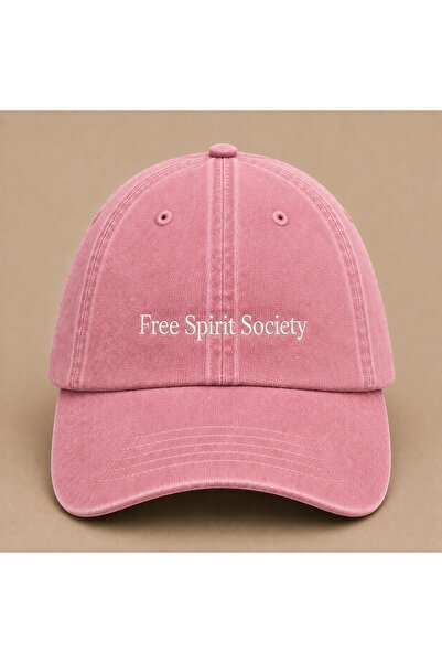 WeavedCo Free Spirit Society (Free Spirit) Embroidered Vintage Washed Cap Hat